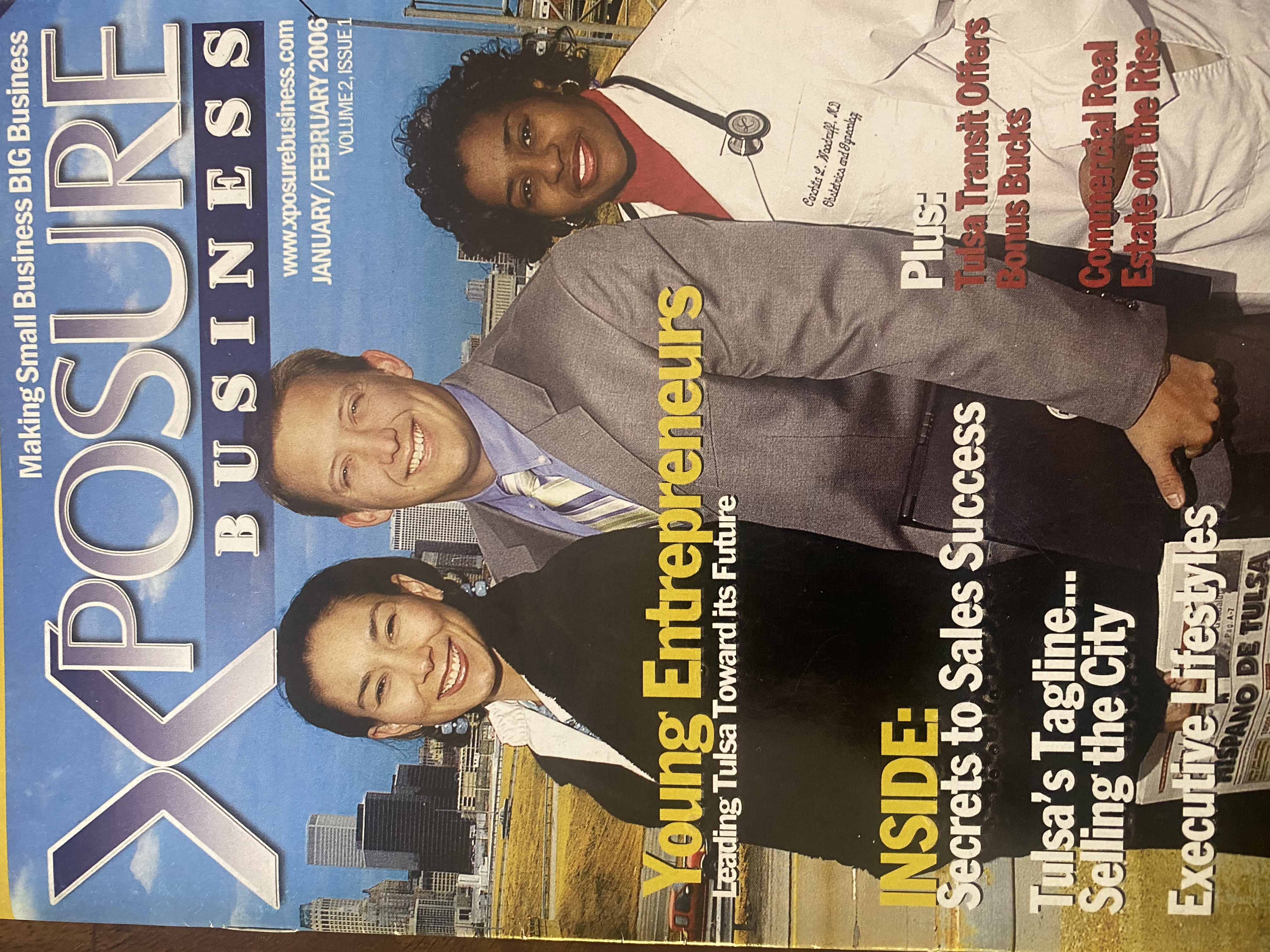 Jeff Beasley with family at community event